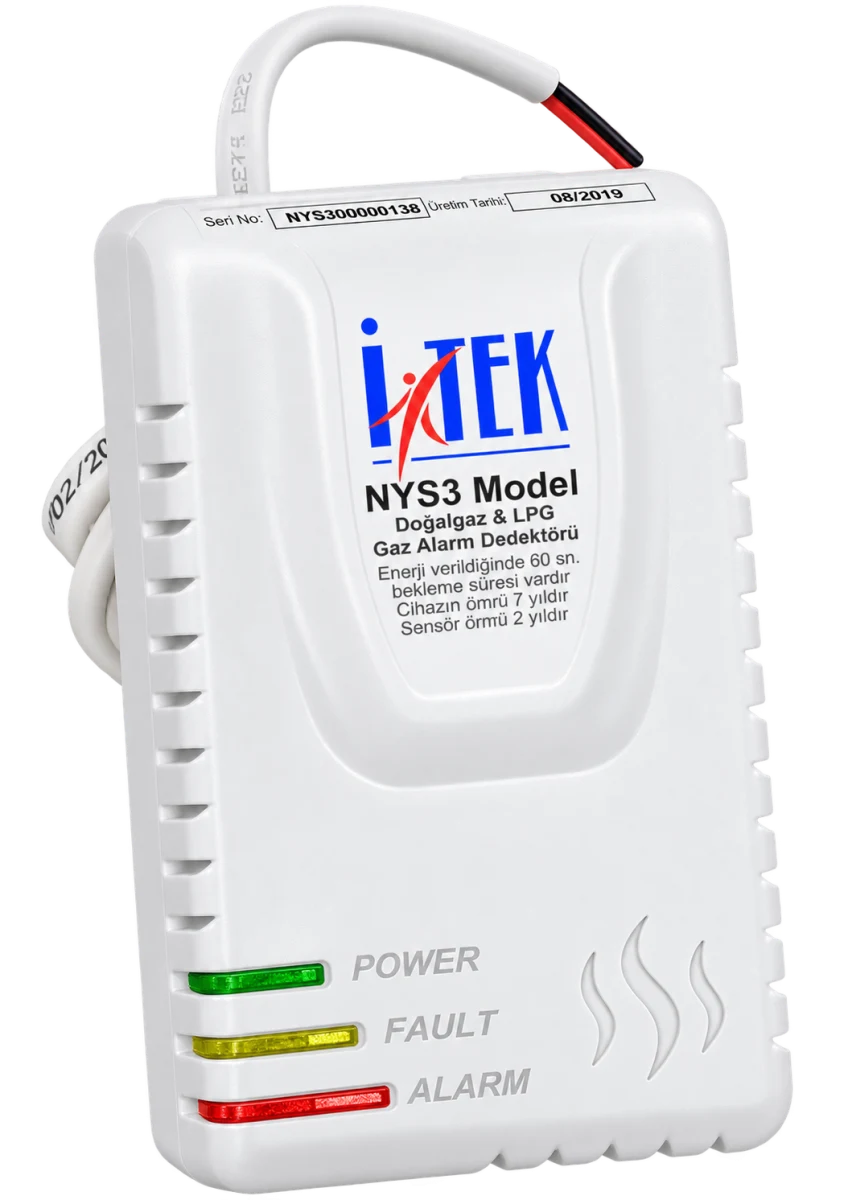 İtek NYS3 gaz alarm cihazı